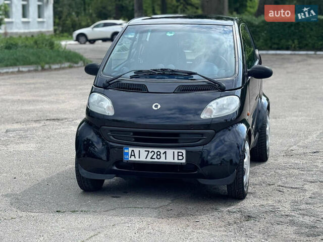 Чорний Смарт Fortwo, об'ємом двигуна 0.6 л та пробігом 125 тис. км за 2900 $, фото 1 на Automoto.ua