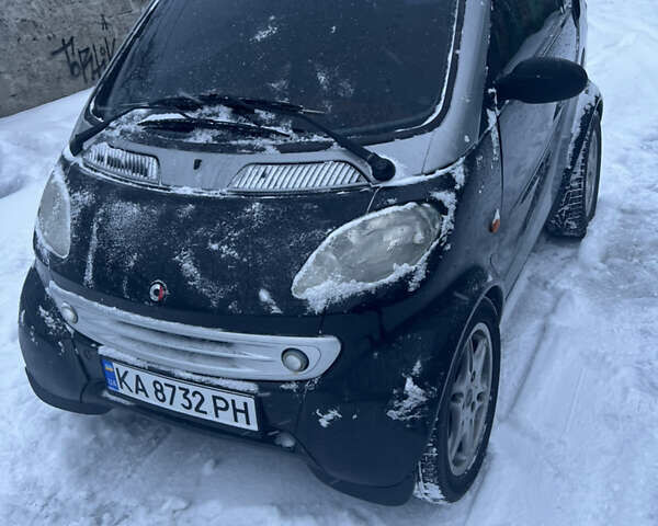 Черный Смарт Форту, объемом двигателя 0.6 л и пробегом 314 тыс. км за 2450 $, фото 18 на Automoto.ua