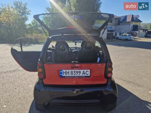 Черный Смарт Форту, объемом двигателя 0.6 л и пробегом 152 тыс. км за 2800 $, фото 8 на Automoto.ua