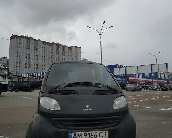 Чорний Смарт Fortwo, об'ємом двигуна 0.6 л та пробігом 170 тис. км за 2999 $, фото 47 на Automoto.ua