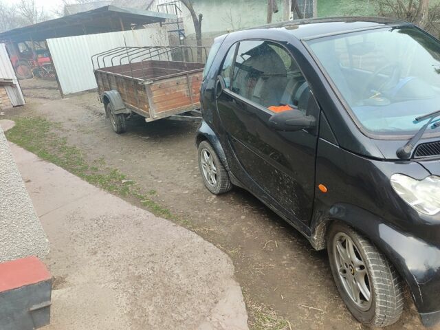 Черный Смарт Форту, объемом двигателя 0.6 л и пробегом 100 тыс. км за 2300 $, фото 1 на Automoto.ua