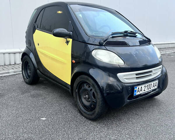 Чорний Смарт Fortwo, об'ємом двигуна 0.6 л та пробігом 230 тис. км за 2700 $, фото 2 на Automoto.ua