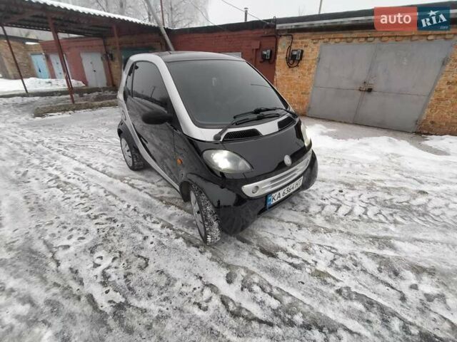 Чорний Смарт Fortwo, об'ємом двигуна 0.6 л та пробігом 166 тис. км за 2700 $, фото 4 на Automoto.ua