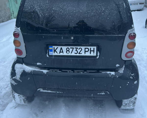 Черный Смарт Форту, объемом двигателя 0.6 л и пробегом 314 тыс. км за 2450 $, фото 8 на Automoto.ua