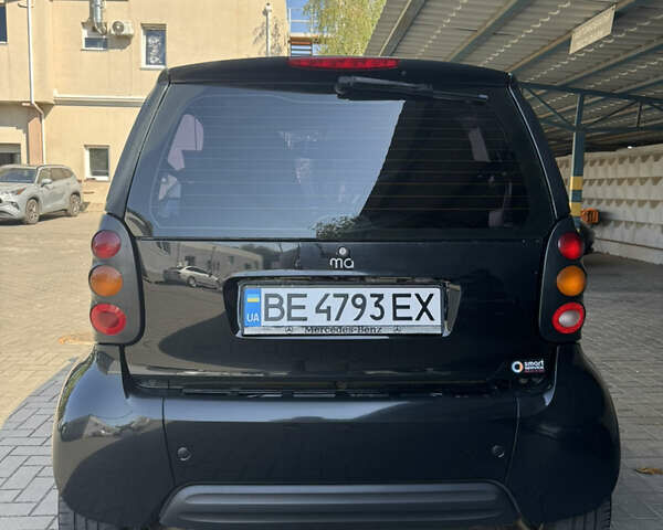 Чорний Смарт Fortwo, об'ємом двигуна 0.6 л та пробігом 217 тис. км за 2999 $, фото 2 на Automoto.ua