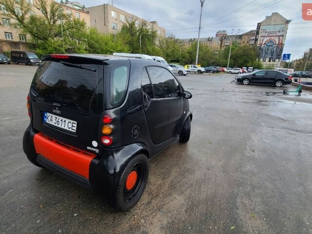 Чорний Смарт Fortwo, об'ємом двигуна 0.6 л та пробігом 235 тис. км за 2350 $, фото 5 на Automoto.ua