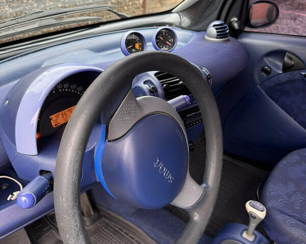 Черный Смарт Форту, объемом двигателя 0.6 л и пробегом 222 тыс. км за 2600 $, фото 5 на Automoto.ua