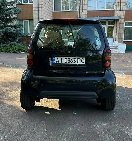 Черный Смарт Форту, объемом двигателя 0.8 л и пробегом 283 тыс. км за 3000 $, фото 2 на Automoto.ua