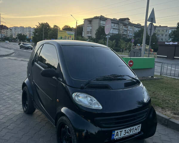 Черный Смарт Форту, объемом двигателя 0.6 л и пробегом 124 тыс. км за 2200 $, фото 1 на Automoto.ua