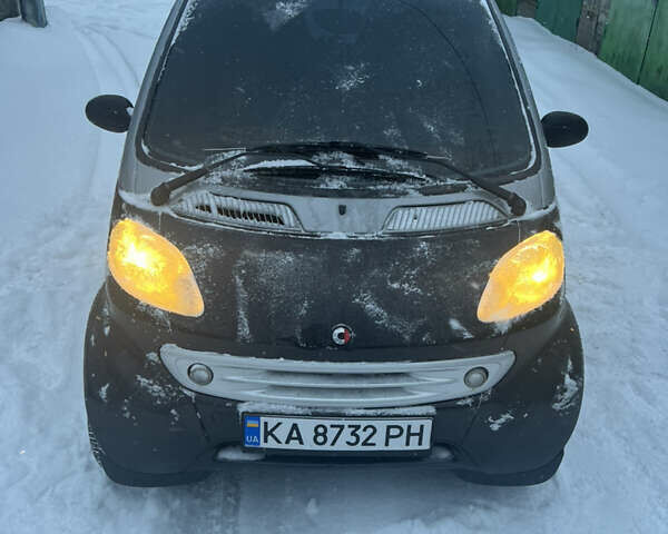 Черный Смарт Форту, объемом двигателя 0.6 л и пробегом 314 тыс. км за 2450 $, фото 20 на Automoto.ua