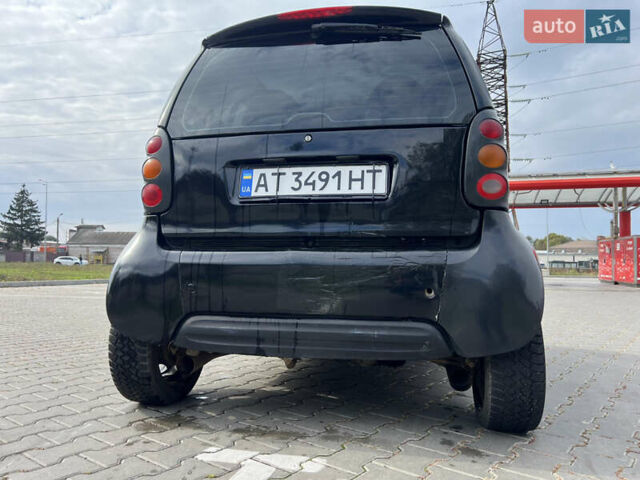 Черный Смарт Форту, объемом двигателя 0.6 л и пробегом 123 тыс. км за 2100 $, фото 4 на Automoto.ua
