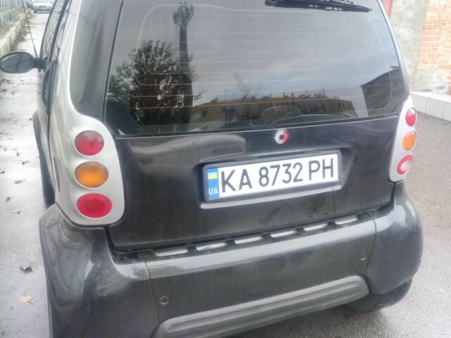 Черный Смарт Форту, объемом двигателя 0.6 л и пробегом 220 тыс. км за 2499 $, фото 3 на Automoto.ua