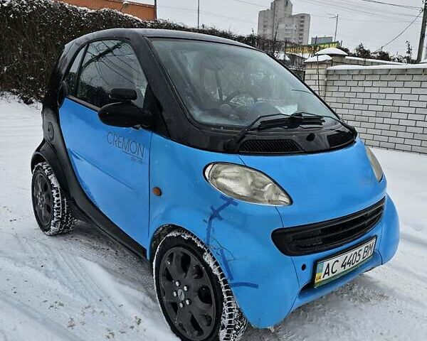 Чорний Смарт Fortwo, об'ємом двигуна 0.6 л та пробігом 288 тис. км за 2550 $, фото 4 на Automoto.ua