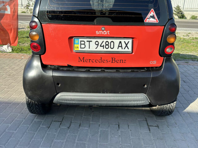Чорний Смарт Fortwo, об'ємом двигуна 0.8 л та пробігом 203 тис. км за 3200 $, фото 3 на Automoto.ua