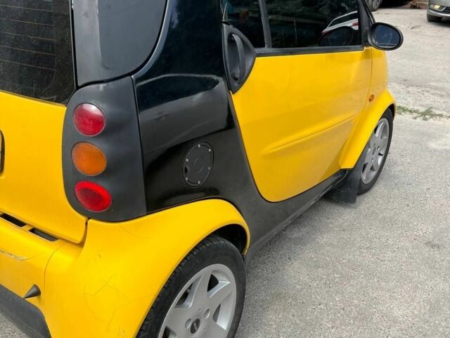 Черный Смарт Форту, объемом двигателя 0.6 л и пробегом 265 тыс. км за 1500 $, фото 2 на Automoto.ua