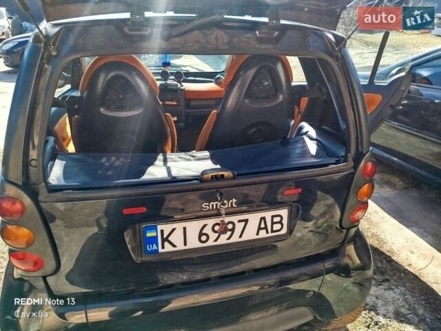 Чорний Смарт Fortwo, об'ємом двигуна 0.6 л та пробігом 189 тис. км за 2300 $, фото 8 на Automoto.ua