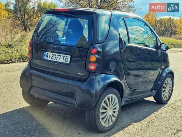 Черный Смарт Форту, объемом двигателя 0.6 л и пробегом 180 тыс. км за 2350 $, фото 7 на Automoto.ua
