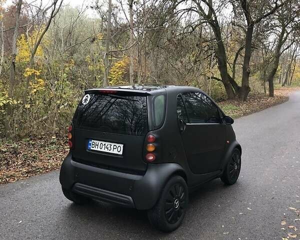 Черный Смарт Форту, объемом двигателя 0.6 л и пробегом 143 тыс. км за 2500 $, фото 4 на Automoto.ua