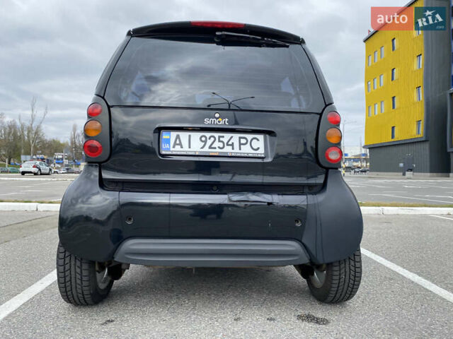 Черный Смарт Форту, объемом двигателя 0.6 л и пробегом 130 тыс. км за 3800 $, фото 9 на Automoto.ua