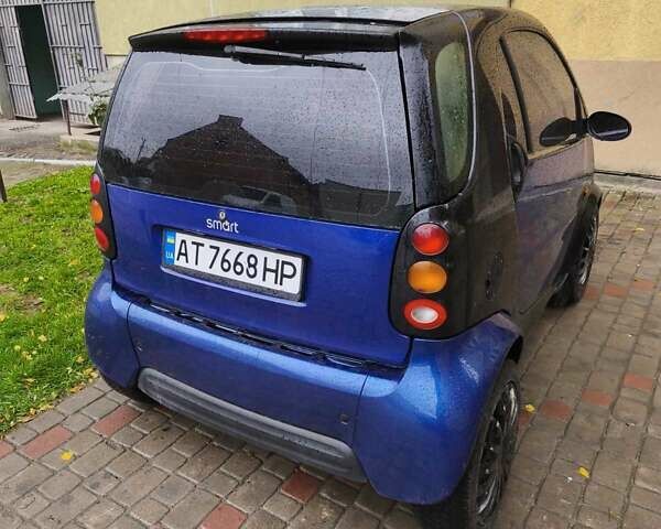 Черный Смарт Форту, объемом двигателя 0.6 л и пробегом 156 тыс. км за 2900 $, фото 1 на Automoto.ua