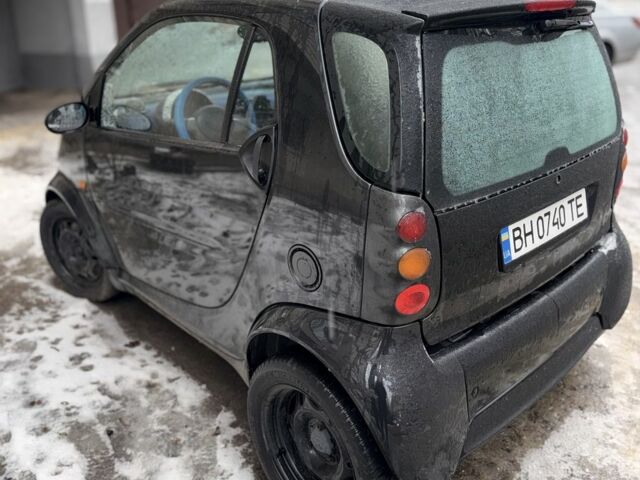 Черный Смарт Форту, объемом двигателя 0.6 л и пробегом 217 тыс. км за 2200 $, фото 1 на Automoto.ua
