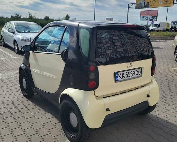 Черный Смарт Форту, объемом двигателя 0.6 л и пробегом 250 тыс. км за 2200 $, фото 3 на Automoto.ua