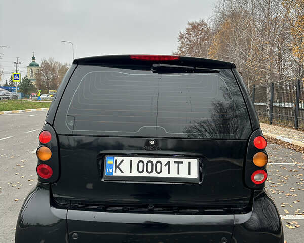 Черный Смарт Форту, объемом двигателя 0.6 л и пробегом 147 тыс. км за 3900 $, фото 4 на Automoto.ua