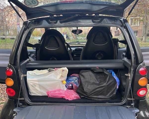 Черный Смарт Форту, объемом двигателя 0.6 л и пробегом 110 тыс. км за 2800 $, фото 2 на Automoto.ua