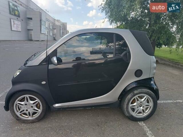Чорний Смарт Fortwo, об'ємом двигуна 0.6 л та пробігом 185 тис. км за 2500 $, фото 3 на Automoto.ua