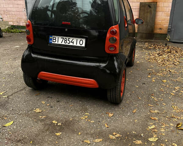 Смарт Fortwo 2001 у Полтаві на Automoto.ua Чорний Смарт Fortwo, об'ємом двигуна 0.8 л та пробігом 300 тис. км за 2850 $, фото 2 на Automoto.ua