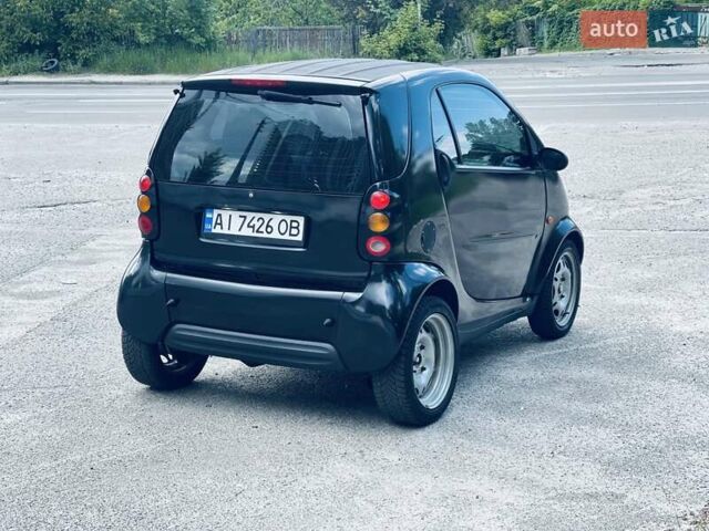 Чорний Смарт Fortwo, об'ємом двигуна 0.6 л та пробігом 124 тис. км за 2800 $, фото 4 на Automoto.ua