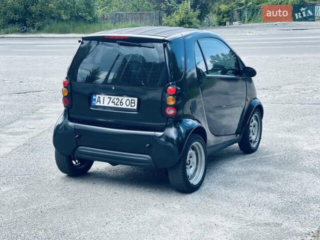 Чорний Смарт Fortwo, об'ємом двигуна 0.6 л та пробігом 124 тис. км за 2750 $, фото 4 на Automoto.ua