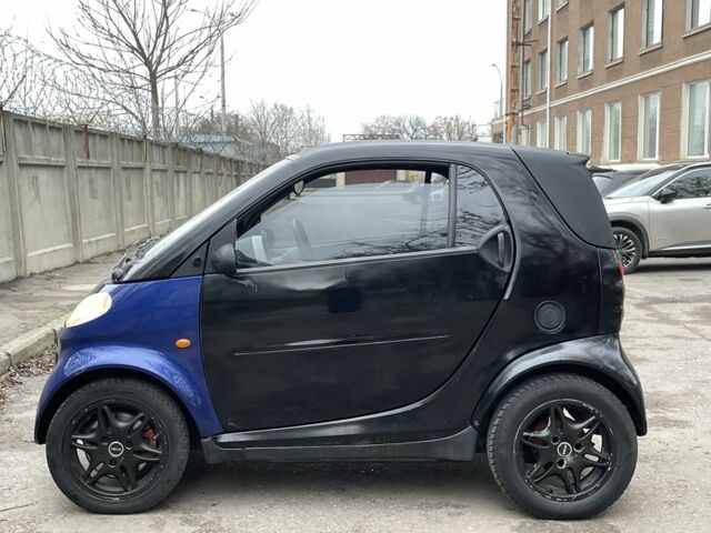 Черный Смарт Форту, объемом двигателя 0.6 л и пробегом 130 тыс. км за 1950 $, фото 6 на Automoto.ua