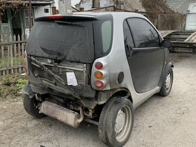Черный Смарт Форту, объемом двигателя 0.8 л и пробегом 50 тыс. км за 700 $, фото 3 на Automoto.ua