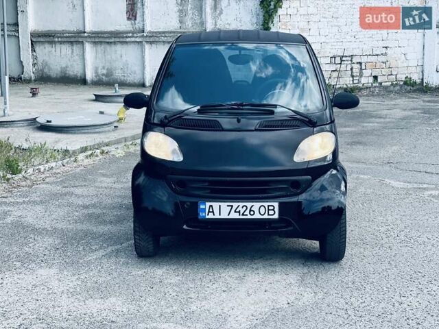 Чорний Смарт Fortwo, об'ємом двигуна 0.6 л та пробігом 124 тис. км за 2800 $, фото 1 на Automoto.ua