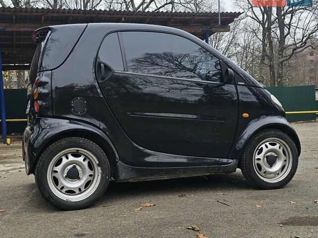 Черный Смарт Форту, объемом двигателя 0.8 л и пробегом 199 тыс. км за 3150 $, фото 6 на Automoto.ua