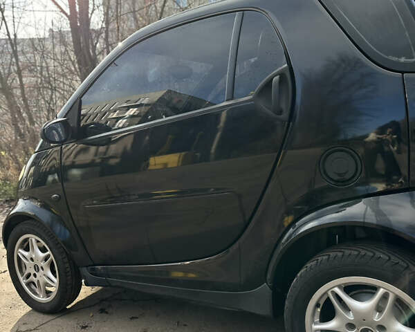 Черный Смарт Форту, объемом двигателя 0.7 л и пробегом 242 тыс. км за 3200 $, фото 12 на Automoto.ua