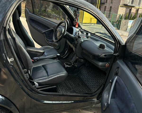 Черный Смарт Форту, объемом двигателя 0.7 л и пробегом 242 тыс. км за 3200 $, фото 20 на Automoto.ua