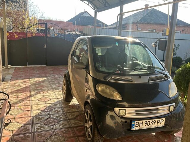 Черный Смарт Форту, объемом двигателя 0.6 л и пробегом 150 тыс. км за 2800 $, фото 2 на Automoto.ua