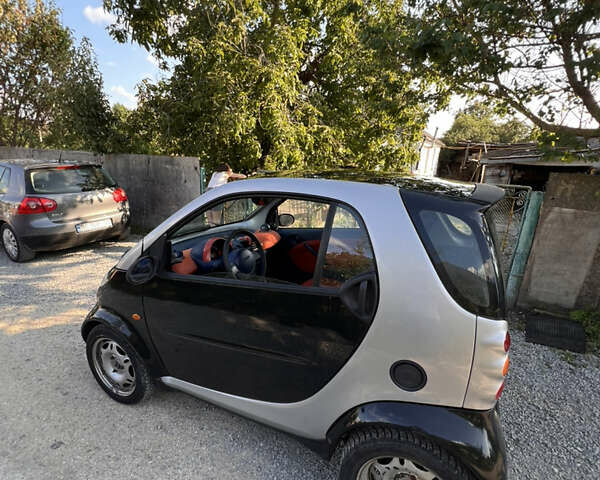 Черный Смарт Форту, объемом двигателя 0.6 л и пробегом 151 тыс. км за 2000 $, фото 6 на Automoto.ua