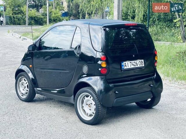 Чорний Смарт Fortwo, об'ємом двигуна 0.6 л та пробігом 124 тис. км за 2800 $, фото 3 на Automoto.ua