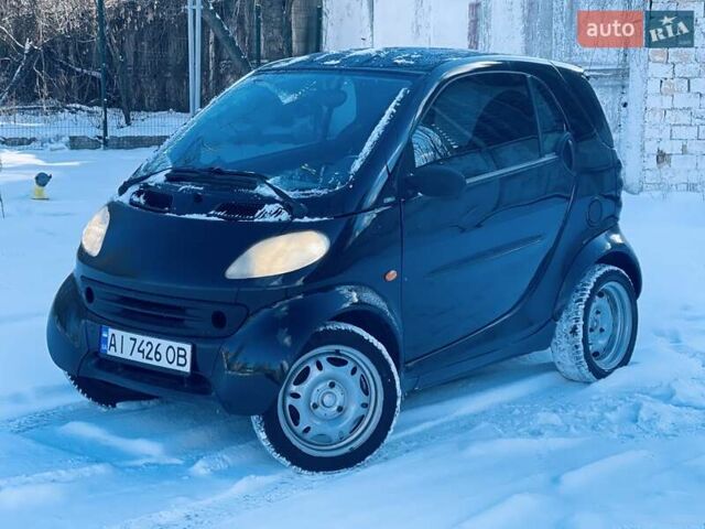 Черный Смарт Форту, объемом двигателя 0.6 л и пробегом 190 тыс. км за 2800 $, фото 22 на Automoto.ua