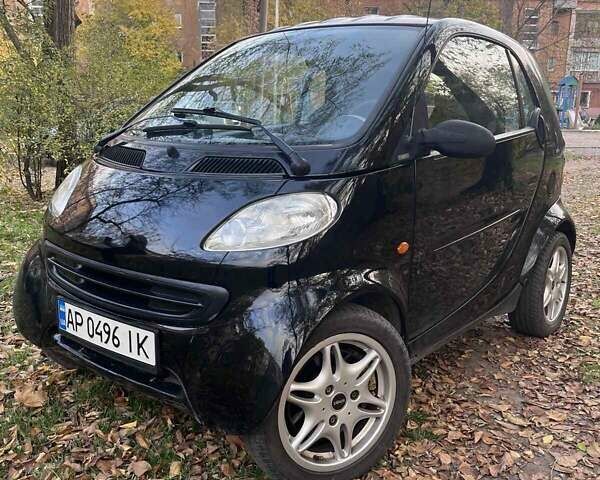 Черный Смарт Форту, объемом двигателя 0.6 л и пробегом 110 тыс. км за 2800 $, фото 1 на Automoto.ua