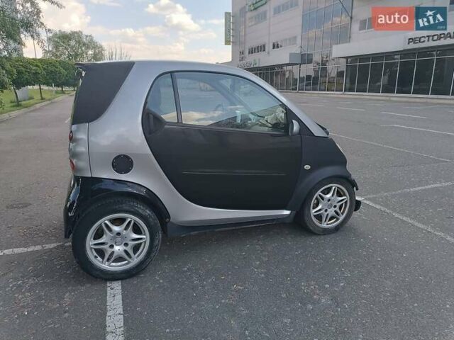Чорний Смарт Fortwo, об'ємом двигуна 0.6 л та пробігом 185 тис. км за 2500 $, фото 4 на Automoto.ua