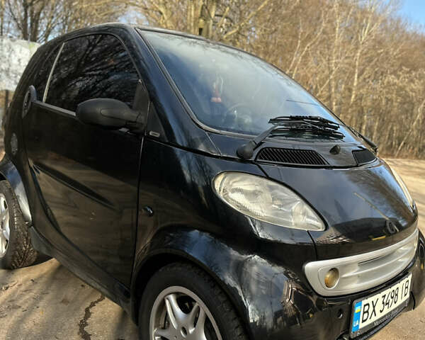 Черный Смарт Форту, объемом двигателя 0.7 л и пробегом 242 тыс. км за 3200 $, фото 9 на Automoto.ua