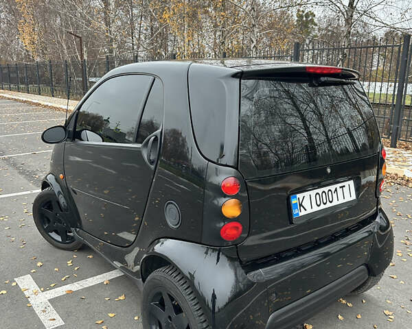 Черный Смарт Форту, объемом двигателя 0.6 л и пробегом 147 тыс. км за 4500 $, фото 3 на Automoto.ua