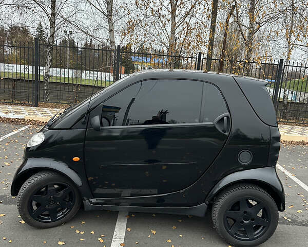Черный Смарт Форту, объемом двигателя 0.6 л и пробегом 147 тыс. км за 3900 $, фото 2 на Automoto.ua