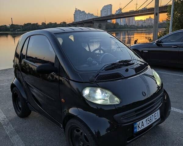 Черный Смарт Форту, объемом двигателя 0.6 л и пробегом 186 тыс. км за 3400 $, фото 53 на Automoto.ua