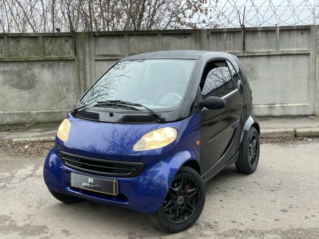 Черный Смарт Форту, объемом двигателя 0.6 л и пробегом 130 тыс. км за 1950 $, фото 2 на Automoto.ua