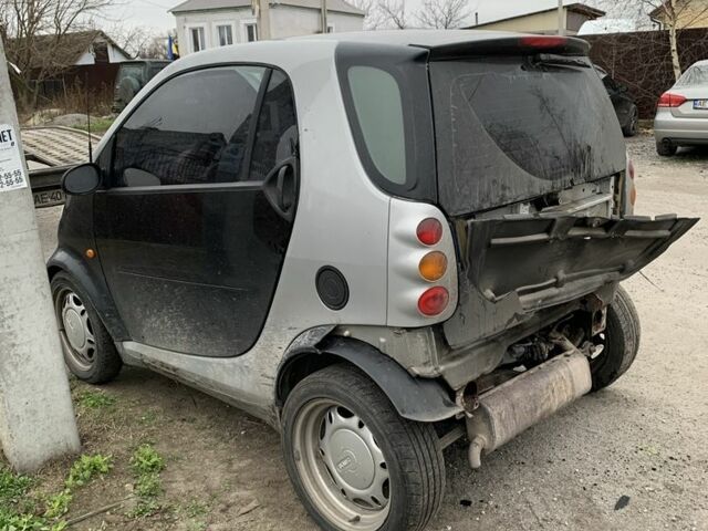 Черный Смарт Форту, объемом двигателя 0.8 л и пробегом 50 тыс. км за 700 $, фото 2 на Automoto.ua